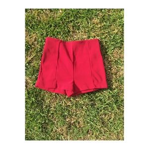 Forever 21 Burgundy Shorts
