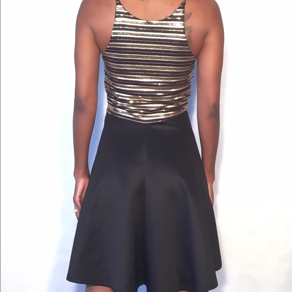 New Fit and Flare Scuba Dress - Picture 3 of 3