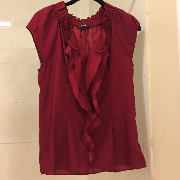 Express Red Blouse
