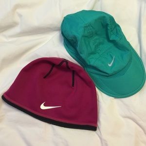 Nike hats, OS