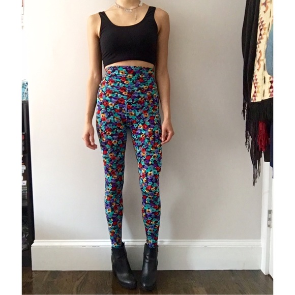 high waisted american apparel leggings