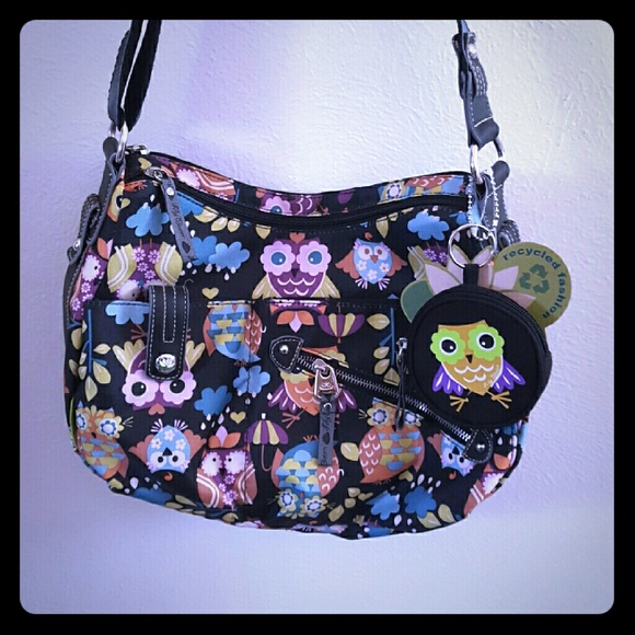 Lilly bloom cute owl crossbody