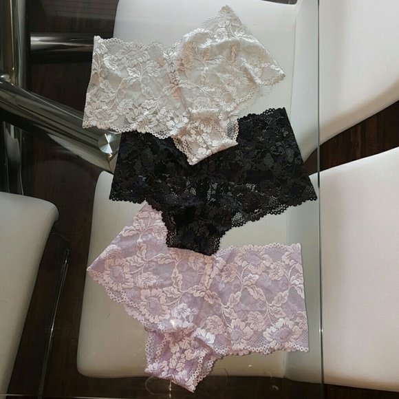 Victoria's Secret Lace Tangas