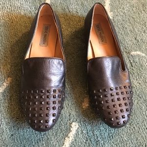 Studded Black Steve Madden flats