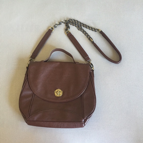 UO brown cross body satchel