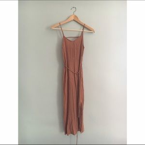 Burnt Orange Maxi Dress