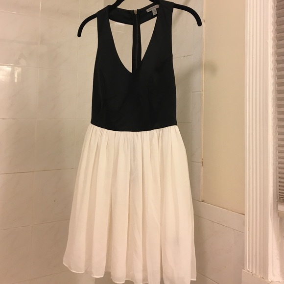 Black & White Cocktail Dress