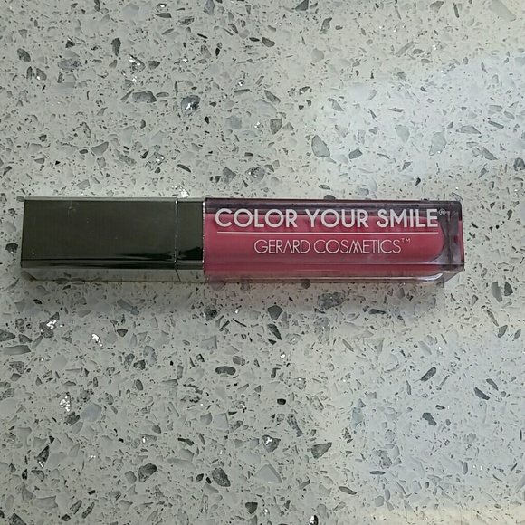 Gerard Cosmetics lip gloss in Pink Tiara