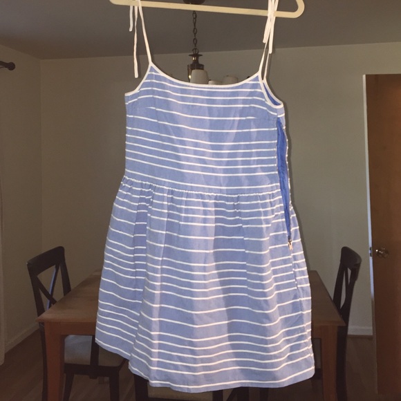 Blue sundress