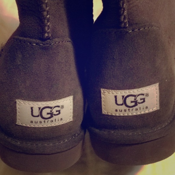 Ugg dark brown boots