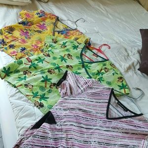 Small scrub tops