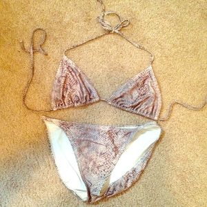 Old Navy Snakeskin Print Bikini 🎉4th Sale🎉