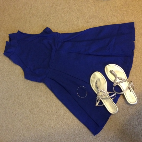 Lulus Dresses & Skirts - "Back For More" Lulu's Royal Blue Skater Dress