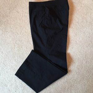Black stretch  slacks 18W inseam 31
