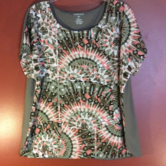 Multi color top