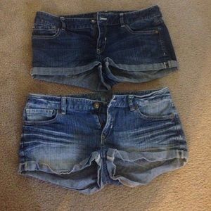2 Express shorts size 10 great condition!