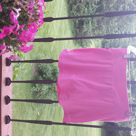 Nike pink tennis skirt