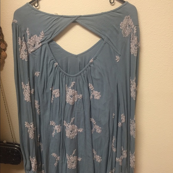 Free people dress blue