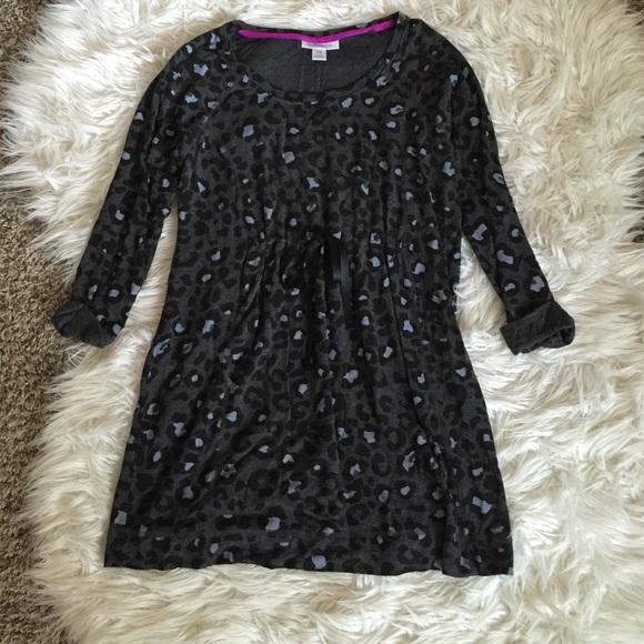 Leopard Print Maternity Top