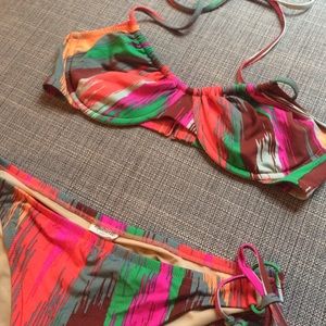 Madewell multicolor bikini (large)