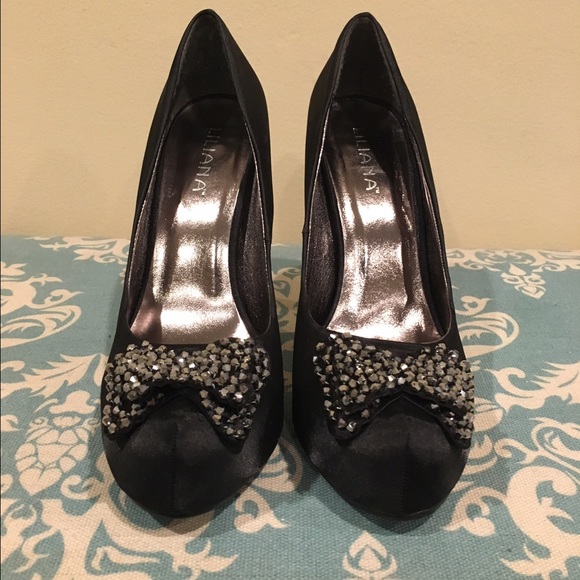 Liliana Satin Heels - Picture 2 of 4