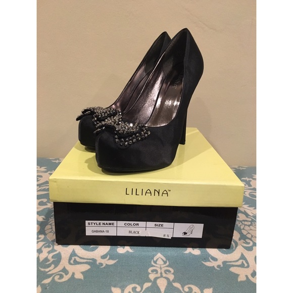 Liliana Satin Heels - Picture 4 of 4