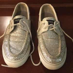 Sparkly sperrys