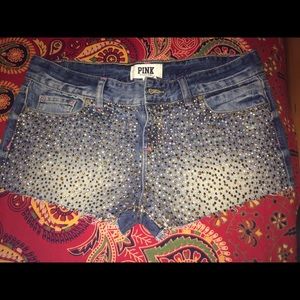 Victoria's Secret Pink jean shorts