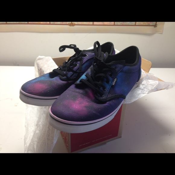Galaxy Print Vans