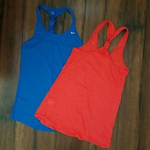 BUNDLE! Nike Racer back Tanks