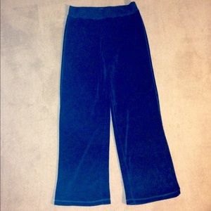 Central Park Velvet Pants Size M lounge black