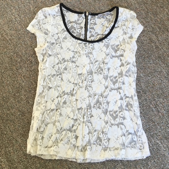 Charlotte Russe Women's Lace Top