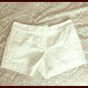 Ann Taylor White Lace Shorts ☀️