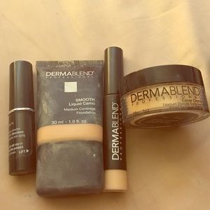 Dermablend professional lot of 4 ivory skin tones