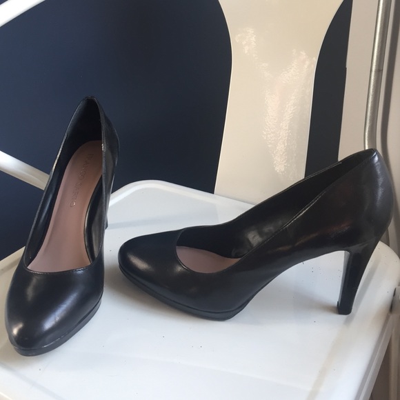 Black Franco Sarto Heels - Like New!
