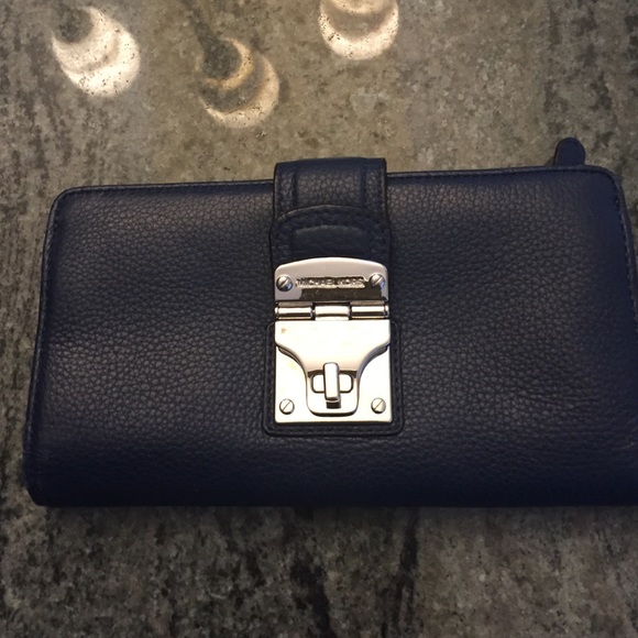 Michael Kors wallet 8x4 navy