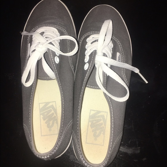 Size 7 grey vans