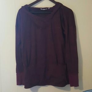 Athleta cowl neck hoodie