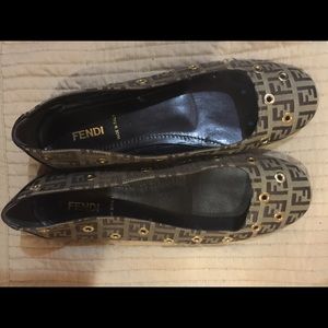 Authentic fendi loafer