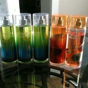 Tahiti island dream, sensual amber mists