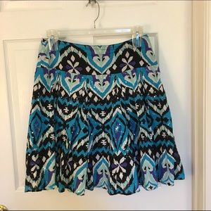 INC international concepts blue sequined skirt