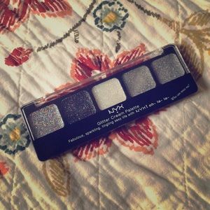 Glitter creme palette