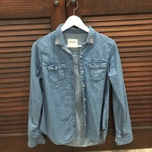 Abercrombie Jean Button Down