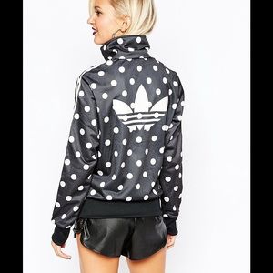Adidas Polka Dot Track Jacket NWOT
