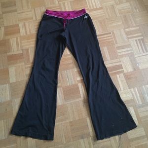 Adidas flare athletic pants size m