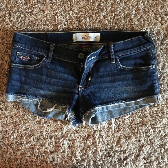 Hollister Cut-Off Jean Shorts.