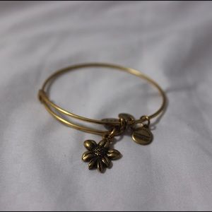 Alex & Ani Flower Bangle