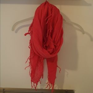 Abercrombie & Fitch Red Scarf