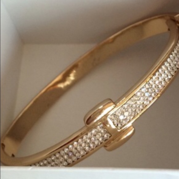 Gold Plated Belt Bracelet - Picture 2 of 3