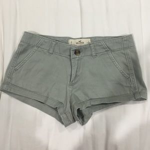 Military green Short shorts
